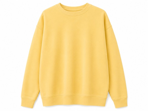 THE ISLAND PROJECT SWEATSHIRT WANNA TASTE YOU PASTEL YELLOW