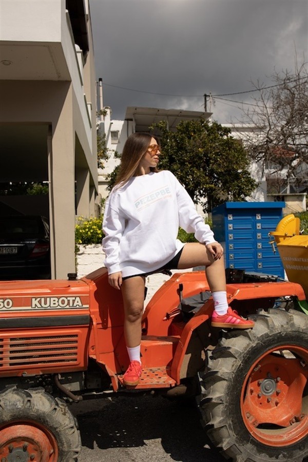 THE ISLAND PROJECT SWEATSHIRT ΡΕΖΕΡΒΕ WHITE