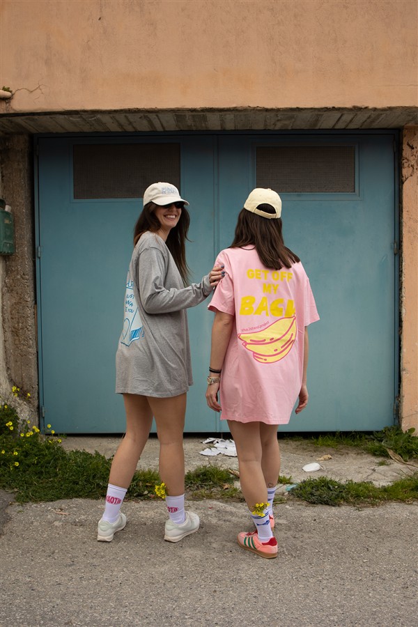THE ISLAND PROJECT T-SHIRT GET OFF PINK