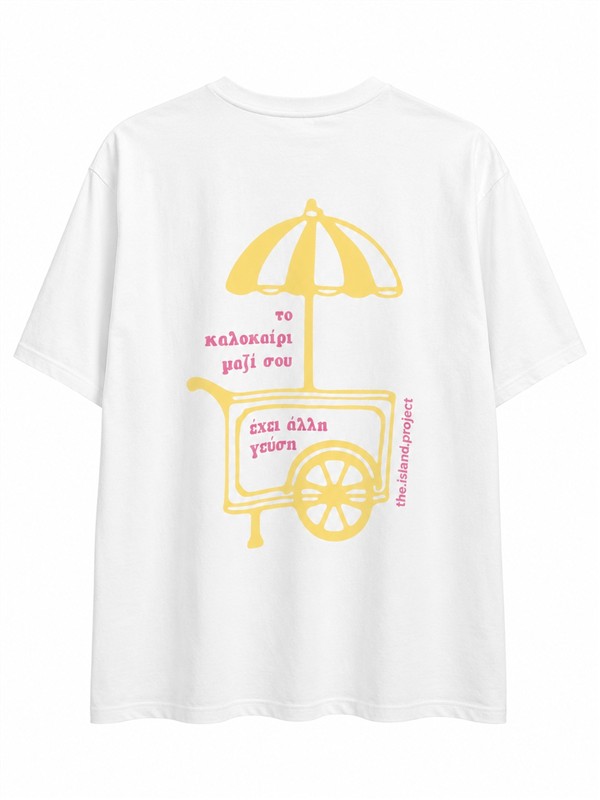 THE ISLAND PROJECT T-SHIRT ΚΑΛΟΚΑΙΡΙ WHITE