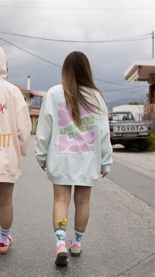 THE ISLAND PROJECT SWEATSHIRT ΑΝΘΙΖΟΥΜΕ ΠΑΡΕΑ MINT