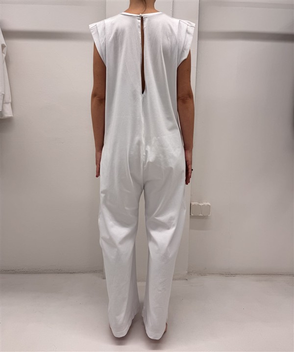 THE C EDITION PARADISE JUMPSUIT WHITE