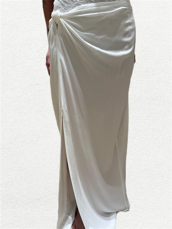 THE C EDITION THE SUMMER SKIRT WHITE