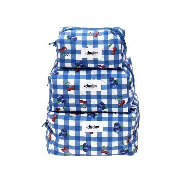 CRINOLINO BERRY PICNIC MAKEUP BAG MINI