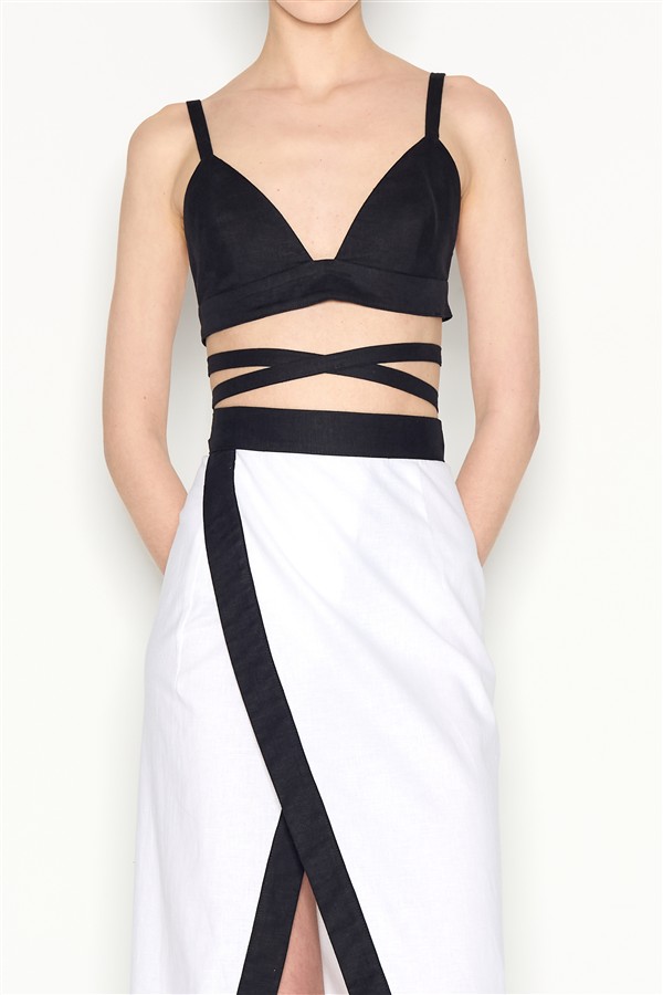 NR VICE TOP BRA BLACK