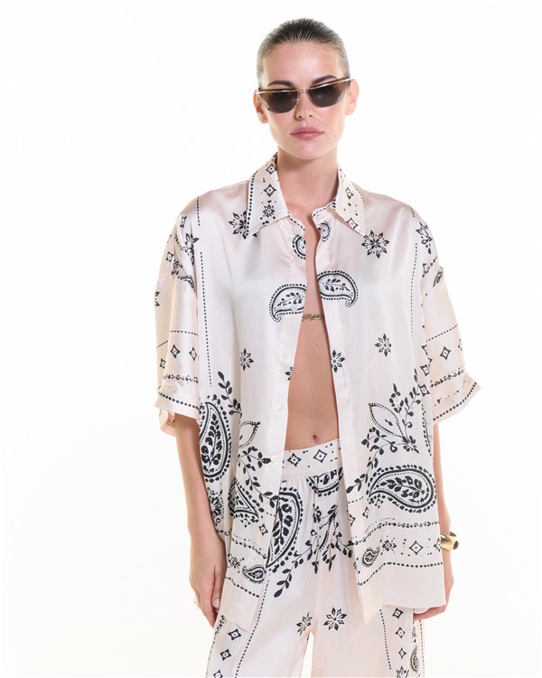 VK BANDANA SHIRT OFF WHITE