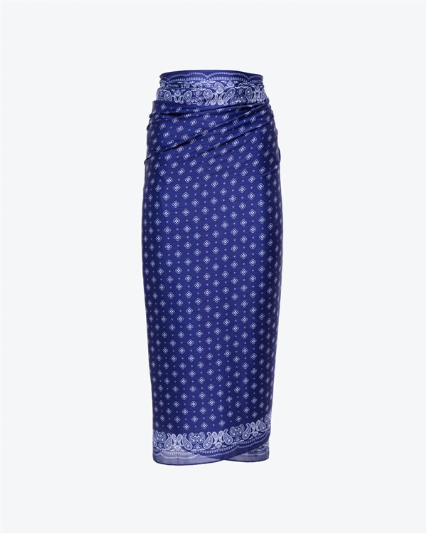 VK BANDANA SKIRT BLUE