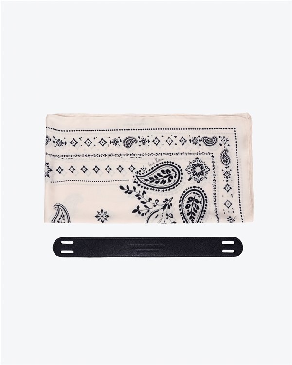VK BANDANA TOP/BAG OFF WHITE