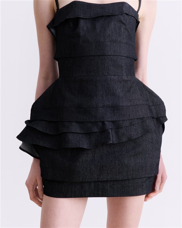 VK DENIM MINI DRESS