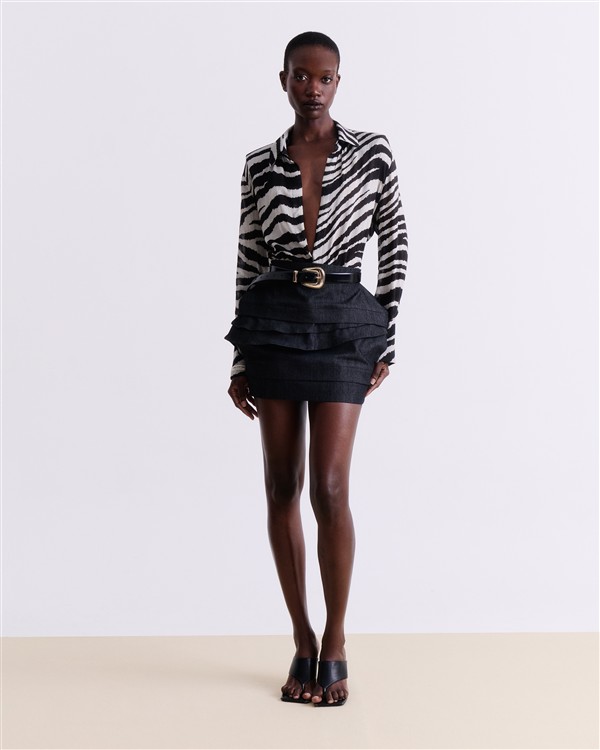 VK DENIM MINI SKIRT