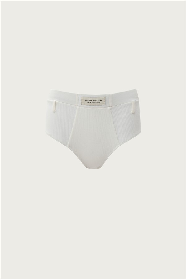 VK WHITE UNDERPANTS / BELT LOOPS