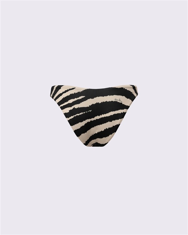VK ZEBRA PRINT LOW CUT BIKINI BOTTOMS