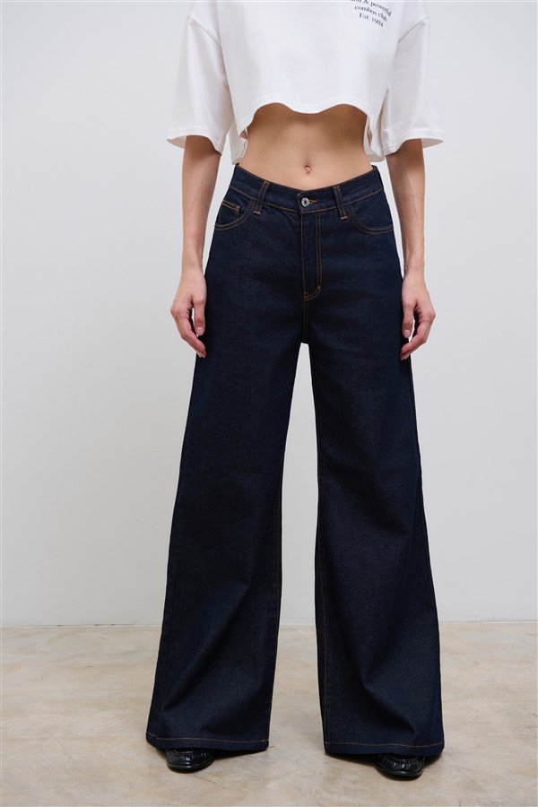 COMBOS 100 NORA DENIM PANTS BLUE