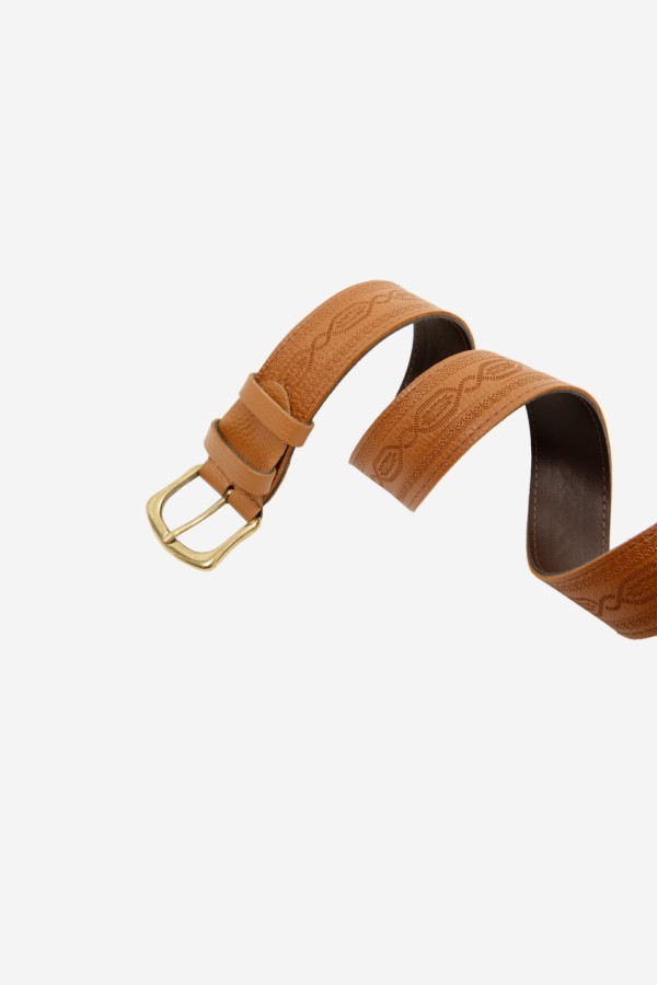 VK BROWN LEATHER BELT