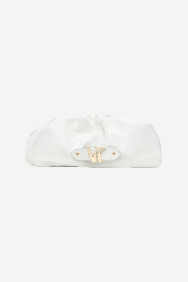 VK WHITE LEATHER BAG